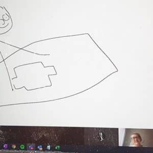 Pictionary with Whiteboard