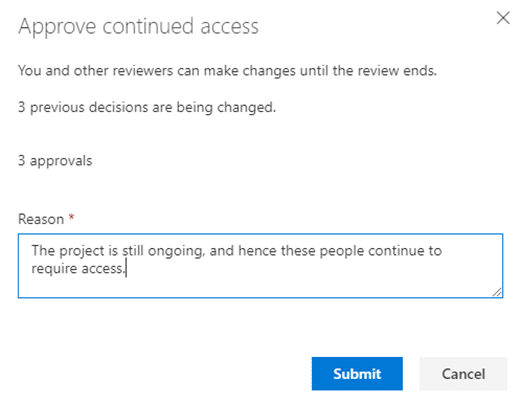 approval azure ad access reviews